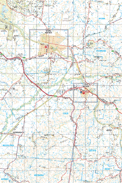 Map 6877 - Spatial Vision's Vicmap Book (South East Edition 8, 2025) - 50K Series Preview 1