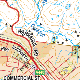 Map 6878 - Spatial Vision's Vicmap Book (South East Edition 8, 2025) - 50K Series Preview 3