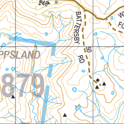 Map 6879 - Spatial Vision's Vicmap Book (South East Edition 8, 2025) - 50K Series Preview 2