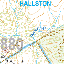 Map 6880 - Spatial Vision's Vicmap Book (South East Edition 8, 2025) - 50K Series Preview 2