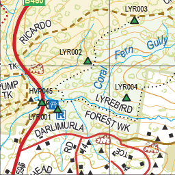 Map 6881 - Spatial Vision's Vicmap Book (South East Edition 8, 2025) - 50K Series Preview 3