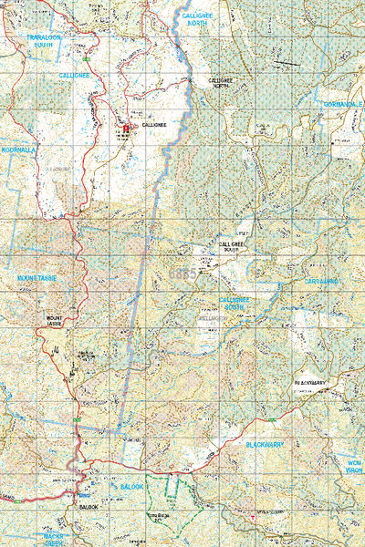 Map 6885 - Spatial Vision's Vicmap Book (South East Edition 8, 2025) - 50K Series Preview 1