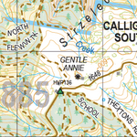Map 6885 - Spatial Vision's Vicmap Book (South East Edition 8, 2025) - 50K Series Preview 2