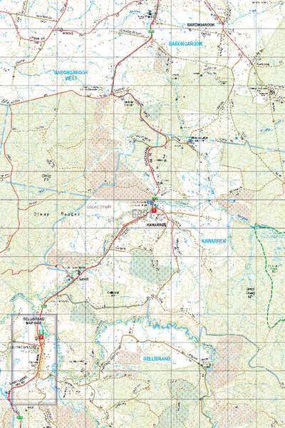 Map 6901 - Spatial Vision's Vicmap Book (South West Edition 8, 2025 Update) - 50K Series Preview 1