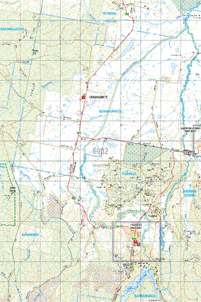 Map 6902 - Spatial Vision's Vicmap Book (South West Edition 8, 2025 Update) - 50K Series Preview 1
