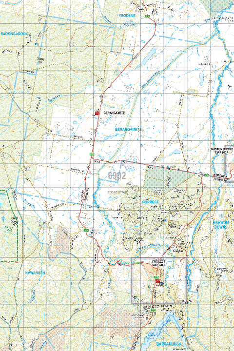 Map 6902 - Spatial Vision's Vicmap Book (South West Edition 8, 2025 Update) - 50K Series Preview 1