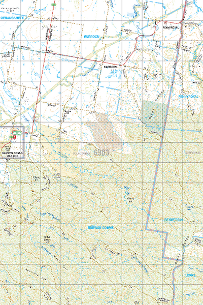 Map 6903 - Spatial Vision's Vicmap Book (South West Edition 8, 2025 Update) - 50K Series Preview 1