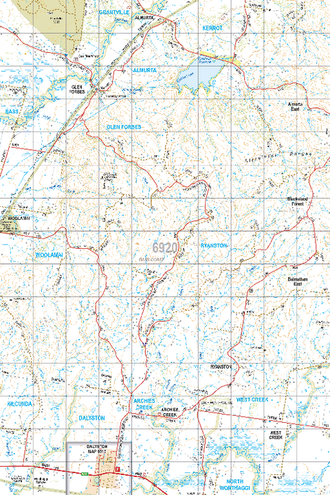 Map 6920 - Spatial Vision's Vicmap Book (South East Edition 8, 2025) - 50K Series Preview 1