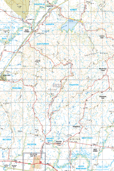 Map 6920 - Spatial Vision's Vicmap Book (South East Edition 8, 2025) - 50K Series Preview 1