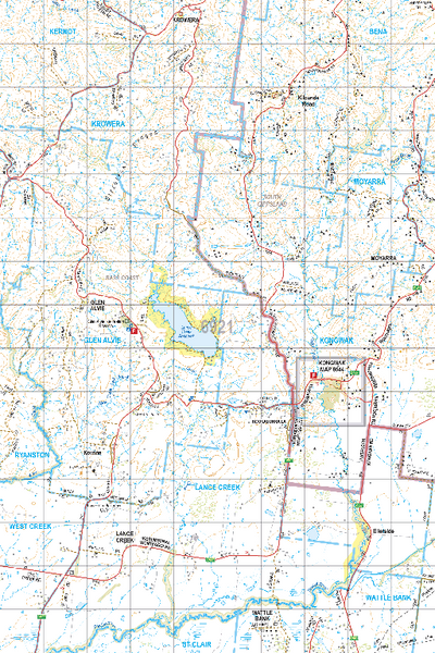 Map 6921 - Spatial Vision's Vicmap Book (South East Edition 8, 2025) - 50K Series Preview 1