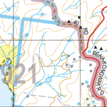 Map 6921 - Spatial Vision's Vicmap Book (South East Edition 8, 2025) - 50K Series Preview 2