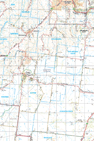 Map 6922 - Spatial Vision's Vicmap Book (South East Edition 8, 2025) - 50K Series Preview 1
