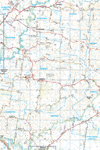 Map 6924 - Spatial Vision's Vicmap Book (South East Edition 8, 2025) - 50K Series Preview 1