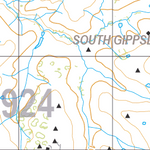 Map 6924 - Spatial Vision's Vicmap Book (South East Edition 8, 2025) - 50K Series Preview 2