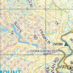 Map 6926 - Spatial Vision's Vicmap Book (South East Edition 8, 2025) - 50K Series Preview 3