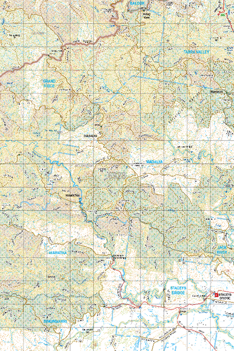 Map 6928 - Spatial Vision's Vicmap Book (South East Edition 8, 2025) - 50K Series Preview 1