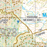 Map 6928 - Spatial Vision's Vicmap Book (South East Edition 8, 2025) - 50K Series Preview 2