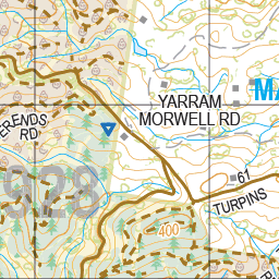 Map 6928 - Spatial Vision's Vicmap Book (South East Edition 8, 2025) - 50K Series Preview 2