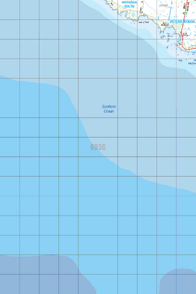 Map 6936 - Spatial Vision's Vicmap Book (South West Edition 8, 2025 Update) - 50K Series Preview 1