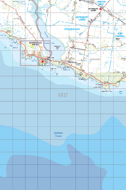 Map 6937 - Spatial Vision's Vicmap Book (South West Edition 8, 2025 Update) - 50K Series Preview 1