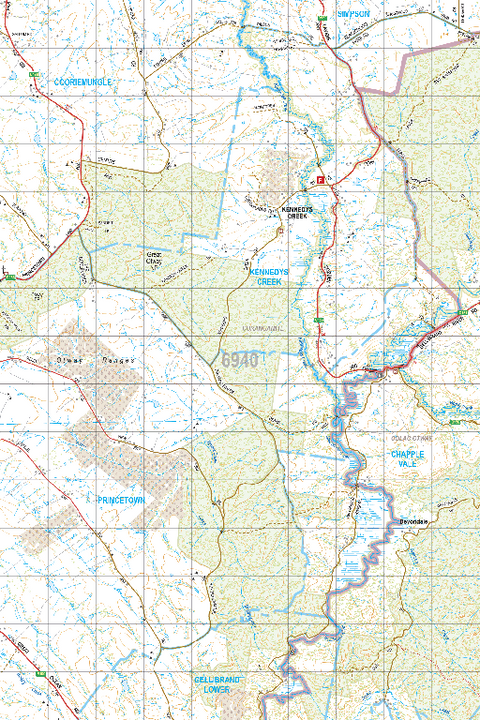 Map 6940 - Spatial Vision's Vicmap Book (South West Edition 8, 2025 Update) - 50K Series Preview 1