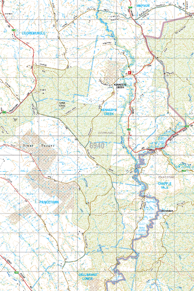 Map 6940 - Spatial Vision's Vicmap Book (South West Edition 8, 2025 Update) - 50K Series Preview 1