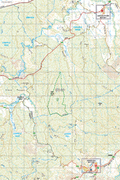 Map 6941 - Spatial Vision's Vicmap Book (South West Edition 8, 2025 Update) - 50K Series Preview 1