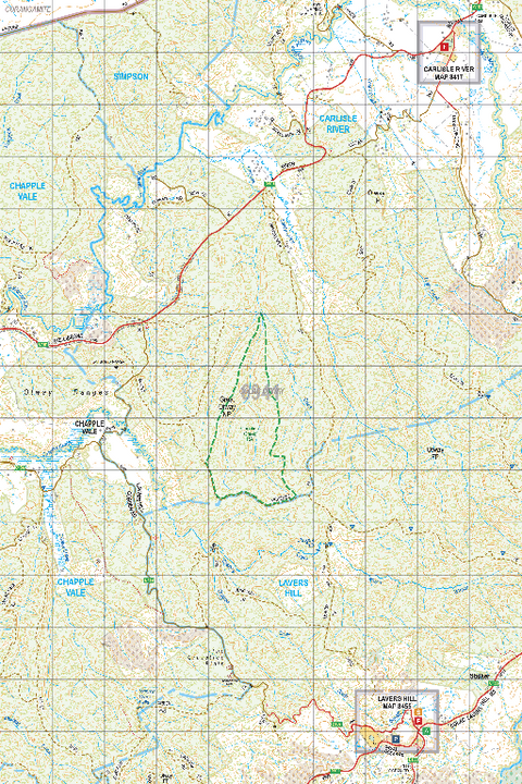 Map 6941 - Spatial Vision's Vicmap Book (South West Edition 8, 2025 Update) - 50K Series Preview 1
