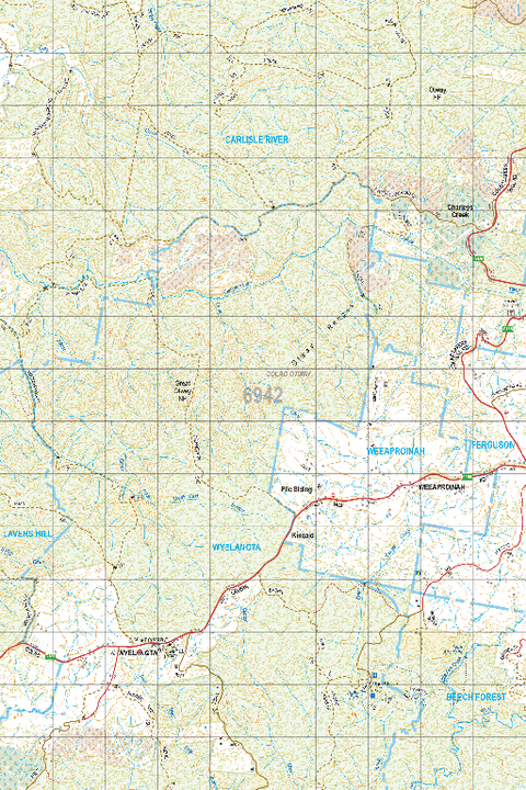 Map 6942 - Spatial Vision's Vicmap Book (South West Edition 8, 2025 Update) - 50K Series Preview 1