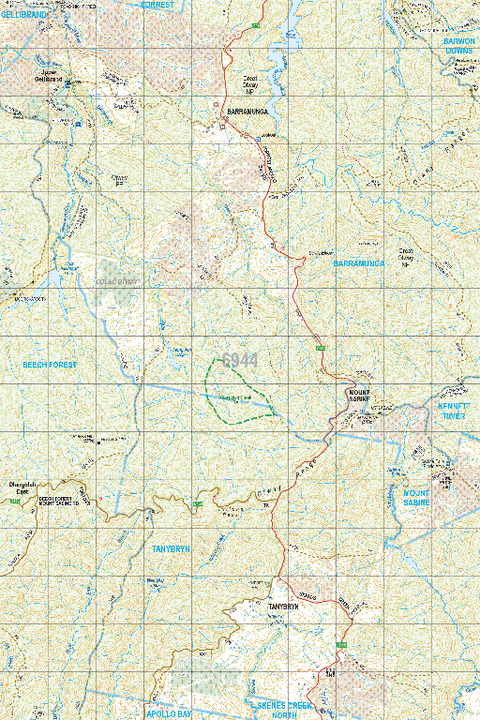 Map 6944 - Spatial Vision's Vicmap Book (South West Edition 8, 2025 Update) - 50K Series Preview 1