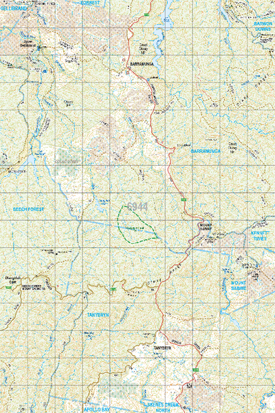 Map 6944 - Spatial Vision's Vicmap Book (South West Edition 8, 2025 Update) - 50K Series Preview 1