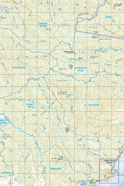 Map 6945 - Spatial Vision's Vicmap Book (South West Edition 8, 2025 Update) - 50K Series Preview 1