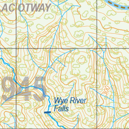 Map 6945 - Spatial Vision's Vicmap Book (South West Edition 8, 2025 Update) - 50K Series Preview 2