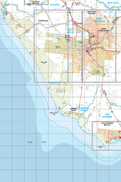 Map 6961 - Spatial Vision's Vicmap Book (South East Edition 8, 2025) - 50K Series Preview 1