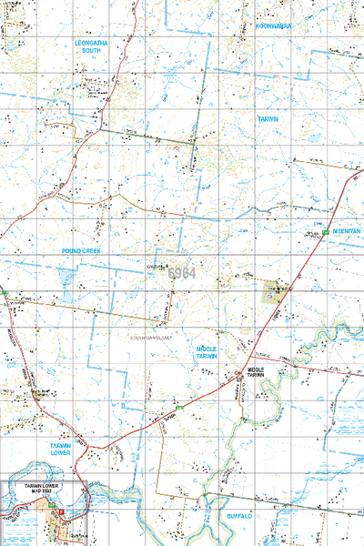 Map 6964 - Spatial Vision's Vicmap Book (South East Edition 8, 2025) - 50K Series Preview 1