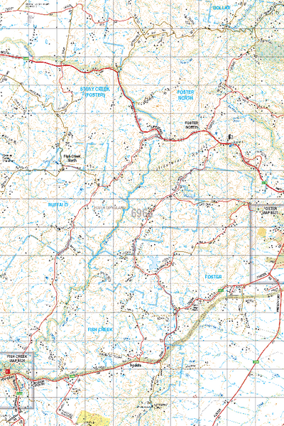 Map 6966 - Spatial Vision's Vicmap Book (South East Edition 8, 2025) - 50K Series Preview 1