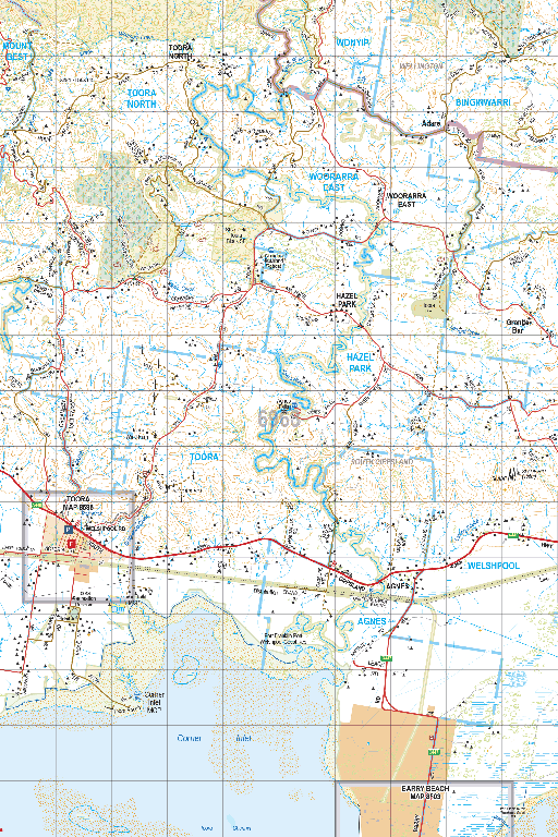 Map 6968 - Spatial Vision's Vicmap Book (South East Edition 8, 2025 ...
