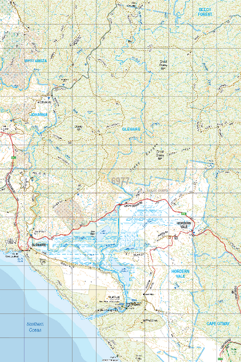 Map 6977 - Spatial Vision's Vicmap Book (South West Edition 8, 2025 Update) - 50K Series Preview 1