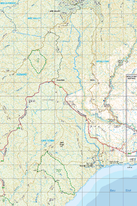 Map 6978 - Spatial Vision's Vicmap Book (South West Edition 8, 2025 Update) - 50K Series Preview 1
