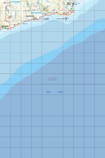 Map 6980 - Spatial Vision's Vicmap Book (South West Edition 8, 2025 Update) - 50K Series Preview 1