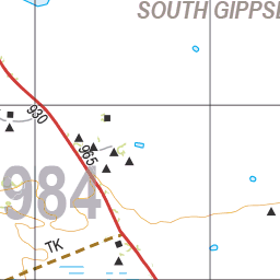 Map 6984 - Spatial Vision's Vicmap Book (South East Edition 8, 2025) - 50K Series Preview 2