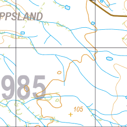 Map 6985 - Spatial Vision's Vicmap Book (South East Edition 8, 2025) - 50K Series Preview 2