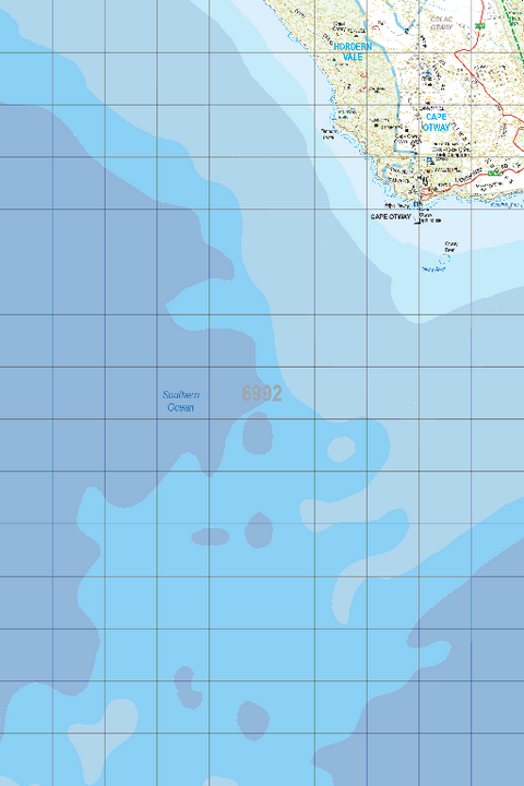 Map 6992 - Spatial Vision's Vicmap Book (South West Edition 8, 2025 Update) - 50K Series Preview 1