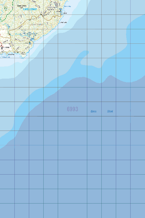 Map 6993 - Spatial Vision's Vicmap Book (South West Edition 8, 2025 Update) - 50K Series Preview 1