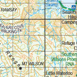 Map SP01 Wilsons Promontory - Spatial Vision's Vicmap Book (South East Edition 8, 2025) - 150K Preview 3
