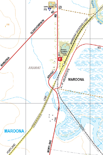 Maroona - Spatial Vision's Vicmap Book (South West Edition 8, 2025 Update) Preview 1