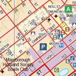 Maryborough - Spatial Vision's Vicmap Book (Central Edition 8, 2025 Update) Preview 3
