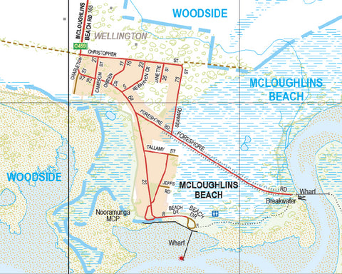 Mcloughlins Beach - Spatial Vision's Vicmap Book (South East Edition 8, 2025) Preview 1