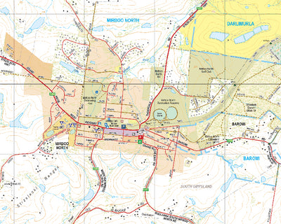 Mirboo North - Spatial Vision's Vicmap Book (South East Edition 8, 2025) Preview 1