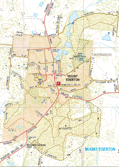 Mount Egerton - Spatial Vision's Vicmap Book (Central Edition 8, 2025 Update) Preview 1